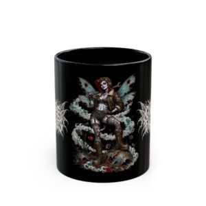 Corpse Faeries Valentina Gravesky Gothic Black Mug – 11oz & 15oz
