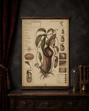 The Sovereign Vessel | Nepenthes rajah Wall Hanging