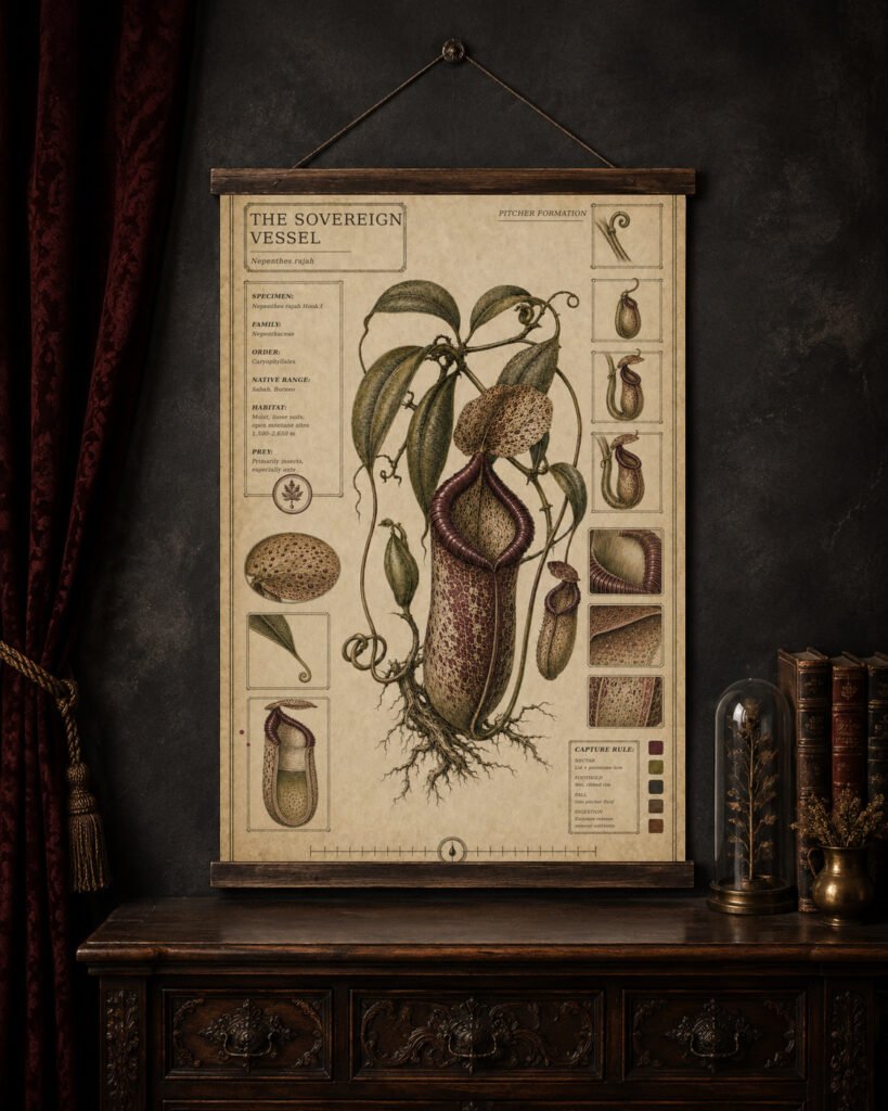 Dark Botanical Art